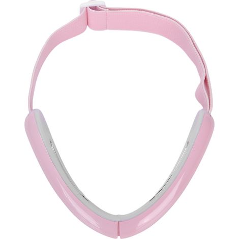 Appareil de massage raffermissant et liftant pour le visage par EMS (électrostimulation musculaire) et luminothérapie photonique. (1/5)