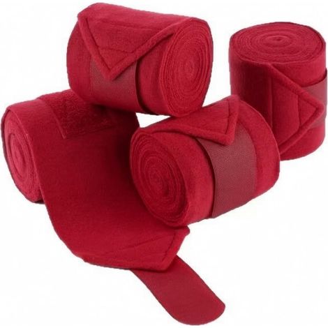 Horse Protection for Farm, 4 Pieces Red, 11 × 9.5 (1/5)