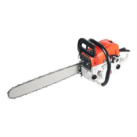 Tronçonneuse Thermique 52cc 2 Temps, Guide 51 cm - Démarrage Facile
Lubrification automatique de la chaîne, idéale pour le bois de chauffage et l'élagage des arbres.