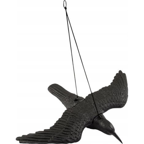 Element décoratif de jardin Greenmill flying crow imitation 53 x 38 cm