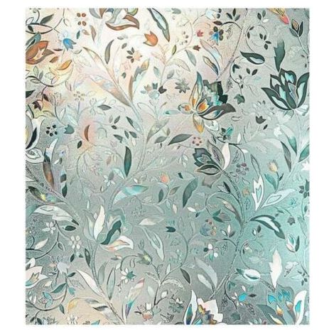 3D window film, rainbow effect, 60 x 100 cm, vinyl, static cling, non-adhesive, opaque, privacy film, FLITI (1/4)