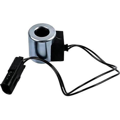 Bobine électromagnétique 3002244 12V, compatible avec les pièces d'excavatrice Hydac 12DL-40-1836. (1/5)