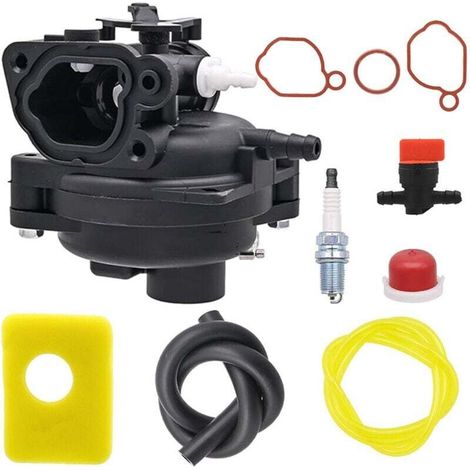 Lawnmower Engine Carburetor compatible with Briggs & Stratton 799583 591160 593261 591110 Carburetor Air Filter (1/4)