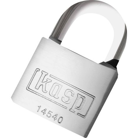 Kasp K14540A1 Cadenas 40 mm fermeture universelle acier inoxydable avec serrure à clé (1/2)