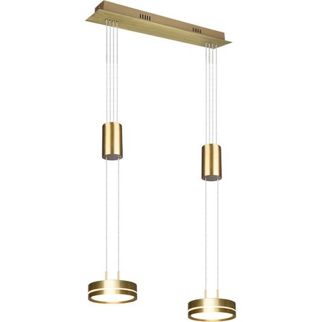 Suspension Diffuseurs Gradateur Led Disco Franklin Brass Trio Lighting (1/5)