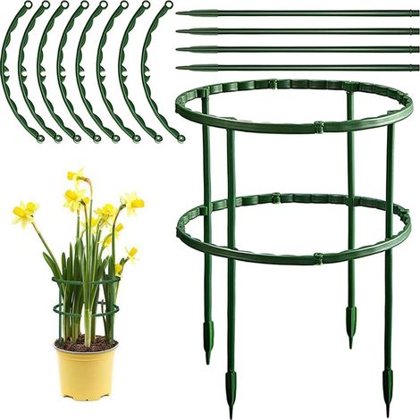 Tuteur Jardin Pour Plantes Grimpantes Support Amovible Et Pliable Treillis À Monter Cage À Tomates Pour Fleurs Et Vignes