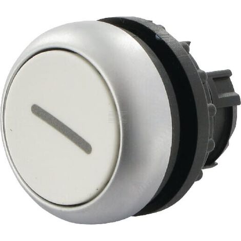 Pulsador blanco bloqueable "1" BOUTON EATON M22DRWX1
