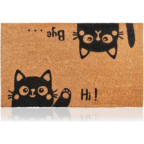 Paillasson Extérieur Entrée Coco Chat, 70x40 cm (1/5)