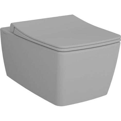VITRA 7672B076-0101 WC suspendu à chasse profonde Flush 2.0 Metropole (1/2)