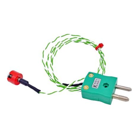 Thermocouple RS PRO type K Ø 12.5mm, +250°C max à Fiche mâle standard ( Prix pour 1 )