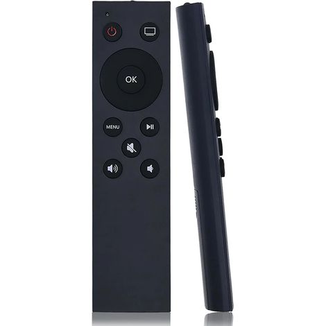 Mando a distancia universal por infrarrojos, compatible con Apple TV, color negro. (1/5)
