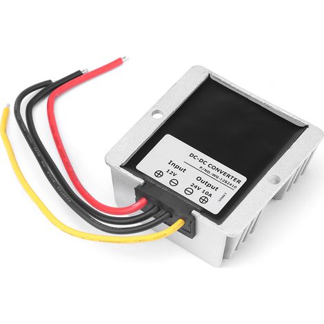 Convertisseur élévateur de tension DC 12 V vers 24 V, 10 A, 240 W, module régulateur de tension étanche IP68 (1/5)