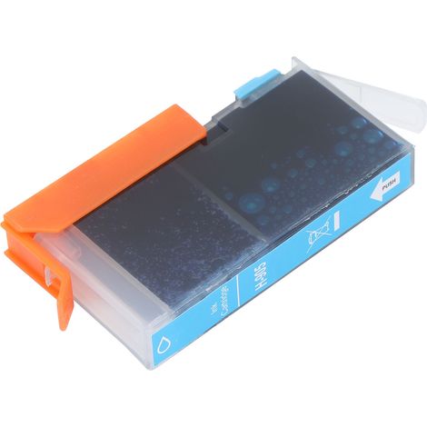 Cartouche d'encre bleue 14 ml pour imprimante HP OfficeJet Pro 6960, 6950 et 6970 - Accessoires de remplacement