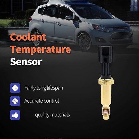 capteur de température d'eau automobile, connecteur de détection de température d'eau compatible avec Ford 1S7Z-6G004-AA 8S4Z6G004A (1/4)
