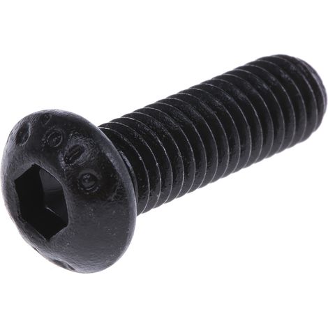 Vis à six pans creux, M6 x 20mm, tête Vis bombée à tête creuse hexagonale, en Acier ( Prix pour Boîte de 100 )