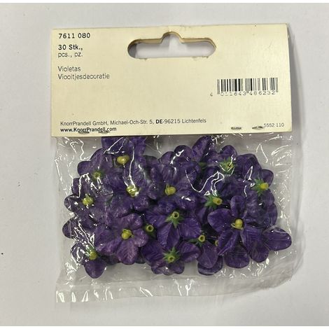 KNORR PRANDELL - DECORAZIONE FIORE VIOLA30PZ
