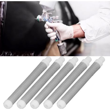 5 Filtres de Remplacement Universels Haute Précision 60 Mesh pour Pistolet de Peinture Airless