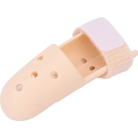 Attelle doigt malléable respirante 0, protecteur ajustable pour immobilisation doigt, soutien fracture maillet. (1/5)