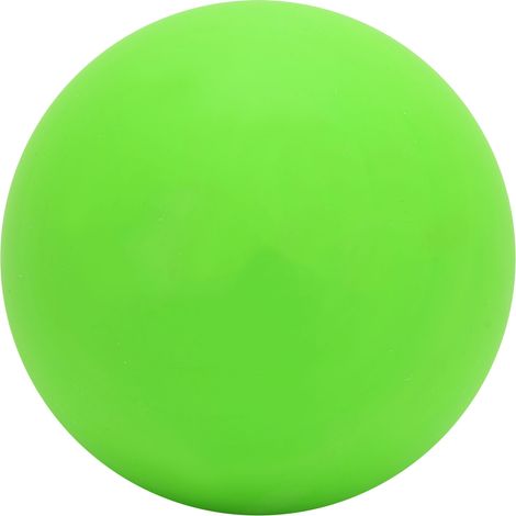 Ballon de massage corporel pour relaxation musculaire, boule fasciale fitness yoga, idéal pour pieds, cou, dos, jambes - Vert (1/5)