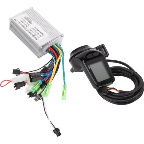 36/48V 350W Bürstenloser Motorcontroller für Elektrofahrzeuge + LCD-Bildschirm (1/5)