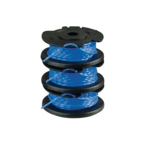 3 Pack Bobine Fil Coupe Bordure remplacements pour Ryobi + AC14RL3A 18v 24v 40v Coupe Bordures, Bobine Ø 1,65mm, Longueur 3,3m (3 Bobine Fil Coupe Bordure) (1/5)
