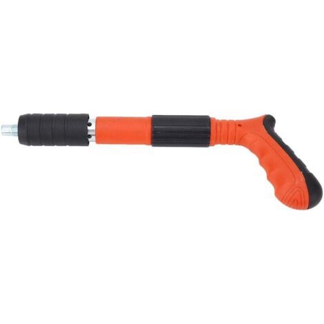 Cloueur manuel pour béton, Mini cloueur portable avec 150 clous, gants et mallette de rangement