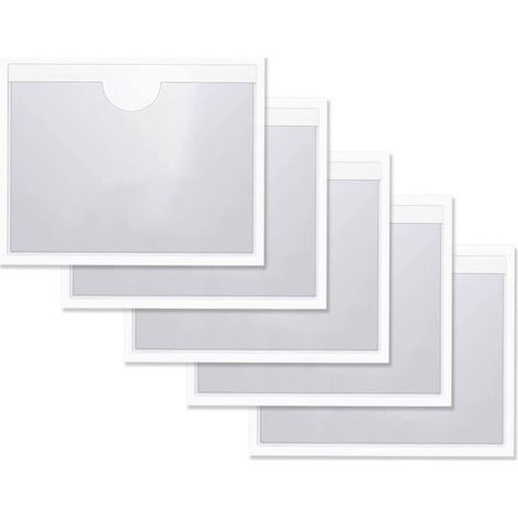 5-teiliges Set: Parkticket-Clips, Windschutzscheibenaufkleber, Parkticket-Haltertaschen für Führerscheine, Ausweise und Reisepässe, transparente Klebehülle für die Windschutzscheibe (1/4)