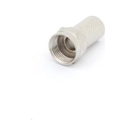 CONECTOR F MACHO A TORSIÓN PARA CABLE RG6/U