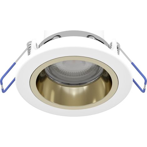 Faretto Incasso Moderno Yebra Plastiche Bianche Led 4,8W 480Lm Ip44 (1/5)
