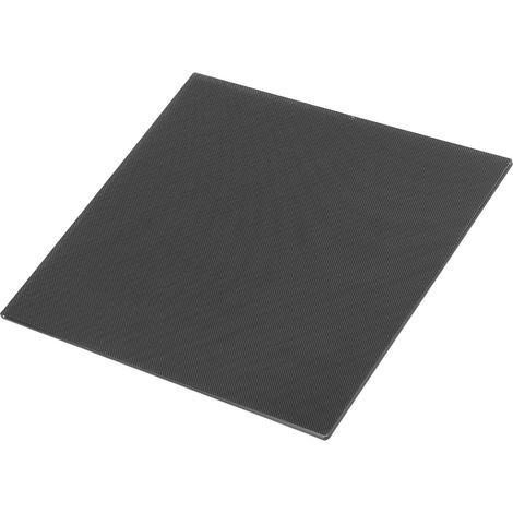 Plateforme d'impression 3D en verre de silicium cristallin au carbone, plaque de construction en verre trempé 1201204MM, compatible avec Voron et autres modèles. (1/5)