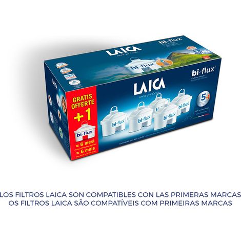 Laica Pack de filtres blancs pour traitement de l'eau (1/2)