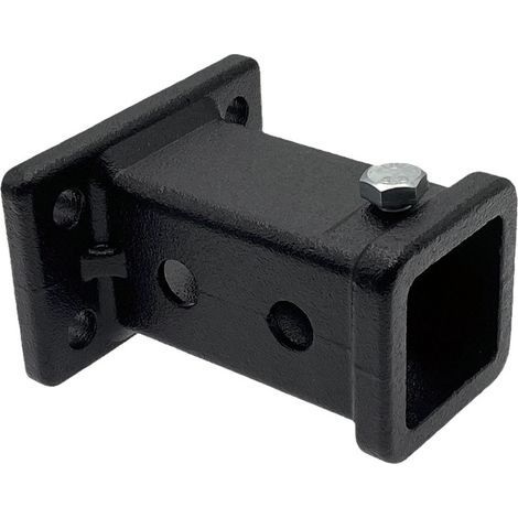 Tubo receptor de remolque, perno universal de tubo receptor de acero fundido, adaptador de receptor de enganche de remolque, soporte de enganche de remolque para camión (1/5)