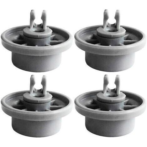 Geschirrspüler-Ersatzteile, Geschirrspülerrollen – Komplettes Universal-Set mit 8 Rollen für den Unterkorb, passend für Bosch, Siemens und Neff Geschirrspüler (Teilenummer 165314).