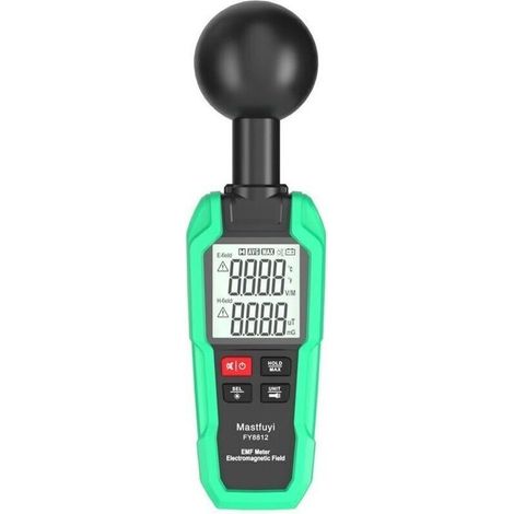EMF Compteur Geiger DéTecteur de Rayonnement NucléAire DosimèTre de Rayonnement DéTecteur de Rayonnement à Onde éLectromagnéTique,de (1/4)