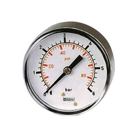 Manomètre RS PRO, 0psi à 60psi, Ø cadran 40mm ( Prix pour 1 )