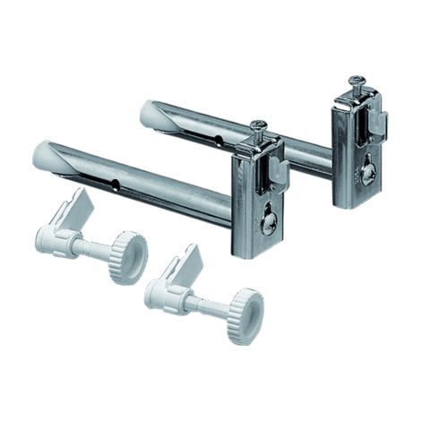 Ensemble de consoles de forage Purmo AZ03FT004000043 longueur 160 mm, lot de 2, pour fixation par support