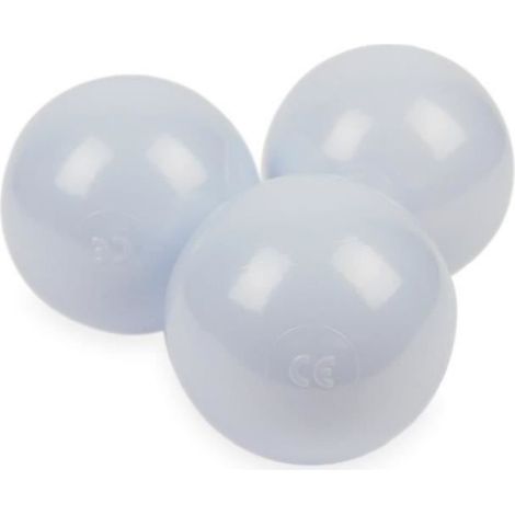 Boules Plastique Piscine Sèche - ∅ 7 cm - Pour Parc Bébé et Jeux Intérieur Extérieur - Lot de 50 Pièces