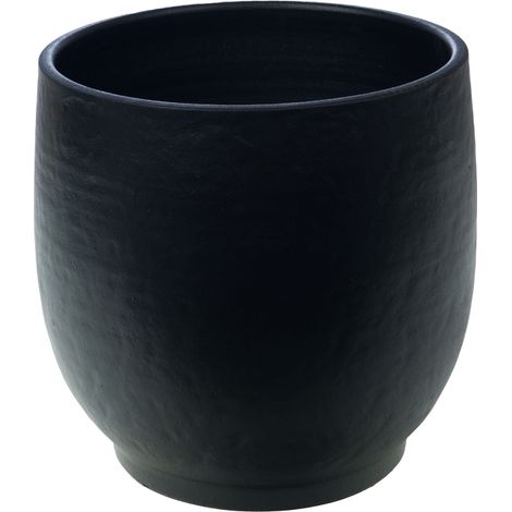 Amadeus - Cache pot Esna Noir 35x34 cm (1/3)