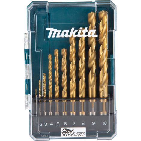 Set di punte Makita per metallo - 10 pezzi. (1/2)