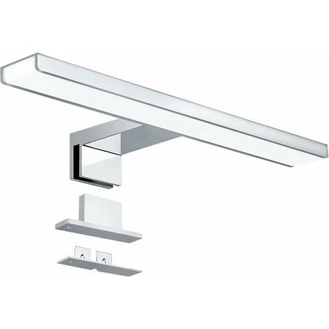 Aplique de espejo de baño 5500k - Aplique LED de pared 6w 230v 650lm 30cm, IP44 resistente al agua, luz blanca, ahorro de energía (1/5)