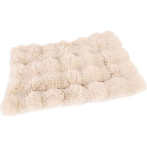 Tapis de lit moelleux pour animaux de compagnie, ultra doux et confortable, garde au chaud, coussin de chenil en peluche pour chiens et chats S : 34 x 49 cm 2 (1/4)