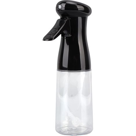 Flacon pulvérisateur à huile 200ML portable et ergonomique pour cuisson, friteuse à air, salades, grillades et pâtisserie, couleur noire (1/5)