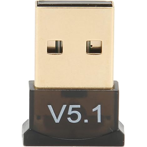 Adattatore Bluetooth USB wireless, ricevitore audio wireless Bluetooth 5.1 per 7/8.1/10/11, nessun driver richiesto (1/5)