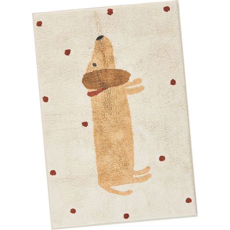 Einfacher und niedlicher Teppich für Wohnzimmer/Schlafzimmer/Kinderzimmer, Wandteppich/Bettvorleger/Teppich im Paisley-Look 01 40 x 60 cm (1/5)