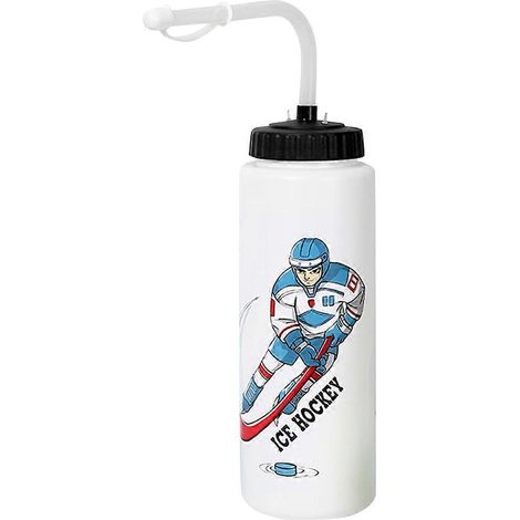 1000ML glace Hockey bouteille d eau portable haut capacité sport bouteille B (1/5)
