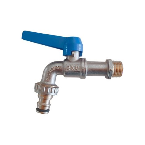 RUBINETTO EKOMATIC A SFERA CURVO- 1/2- ENOLG- pezzi 1 (1/2)