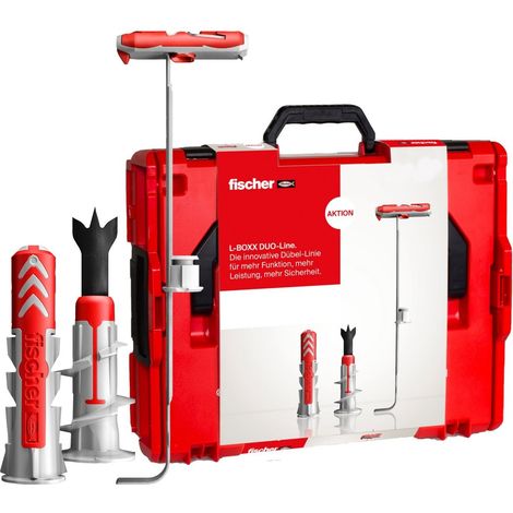 Fischer DuoLine Sortimentskasten L-Boxx 102 - 800 teilig Werkzeugkoffer & -schränke für Heimwerker (1/3)