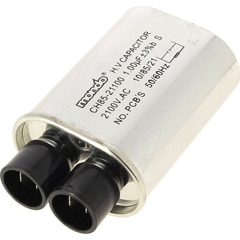 Condensatore 1µf/2100v 481912140003 per microonde samsung