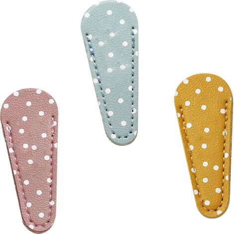 3Pcs Étui de Protection pour Ciseaux de Précision – Étui Créatif en PU pour Ciseaux à Épiler Rangement Sécurisé et Transport Portable (1/5)