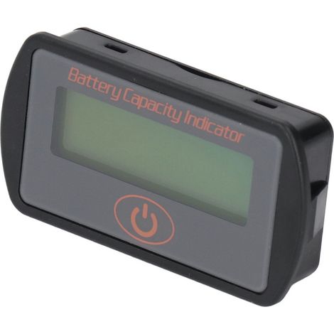 Indicador de batería portátil, ligero y compacto con pantalla LCD para mostrar la capacidad y el voltaje (8-63V, 48V). (1/5)